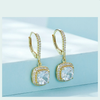 Sterling Silver Cubic Zircon Drop Earrings