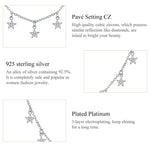 Sterling Silver Stackable Star Necklace