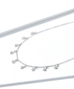 Sterling Silver Stackable Star Necklace