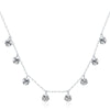 Sterling Silver Sparkling AAAAA Zircon Necklace