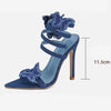 Butterfly Ankle Wrap High Heel