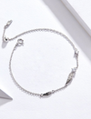 925 Sterling Silver Feather Bracelet