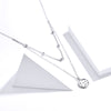 925 Sterling Silver Double Sky Star Necklace