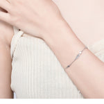 925 Sterling Silver Feather Bracelet