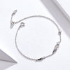 925 Sterling Silver Feather Bracelet