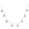 Sterling Silver Sparkling AAAAA Zircon Necklace