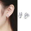 Sterling Silver Cute Animal Stud Earrings