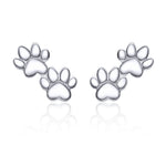 Sterling Silver Cute Animal Stud Earrings